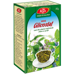 Ceai Glicostat M96, 50 g, Fares