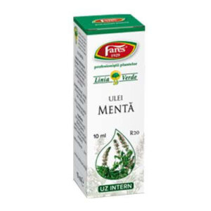 Ulei esențial de mentă, 10 ml, Fares