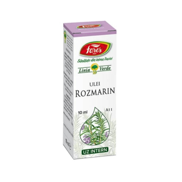 Ulei esențial de rozmarin, 10 ml, Fares