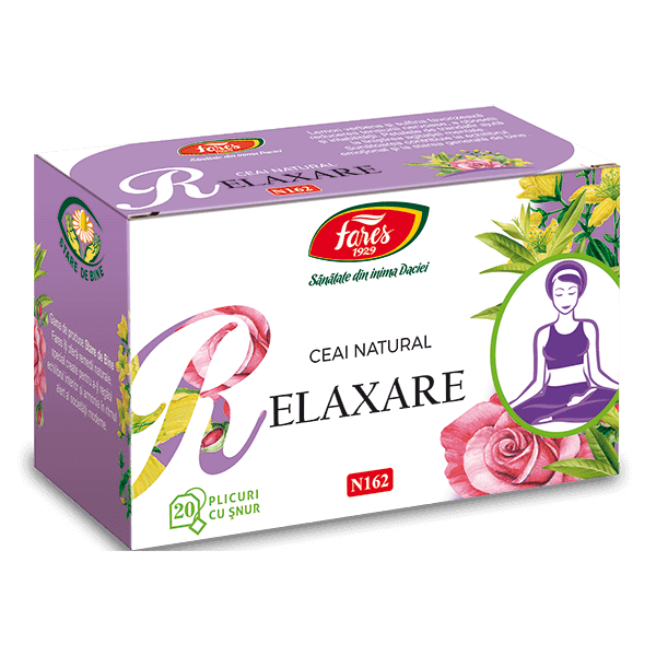 Ceai Relaxare N162, 20 plicuri, Fares