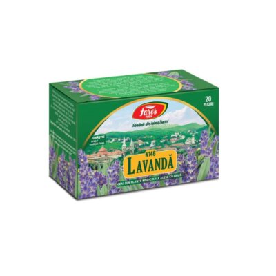 Ceai de lavandă, 20 plicuri, Fares
