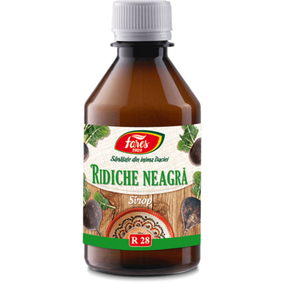 Sirop de ridiche neagra, 250ml, Fares