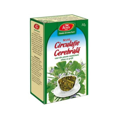 Ceai de plante pentru circulatie cerebrala, 50 g, Fares