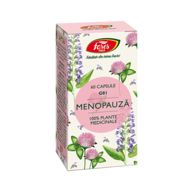 Menopauză, 60 comprimate, Fares
