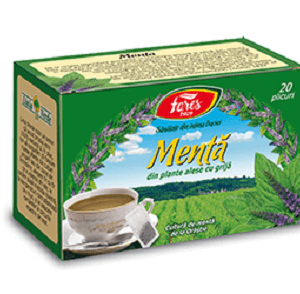 Ceai de mentă D125, 20 plicuri, Fares
