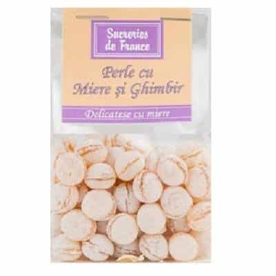 Picaturi cu miere si esenta naturala de ghimbir, 100g, Apidava