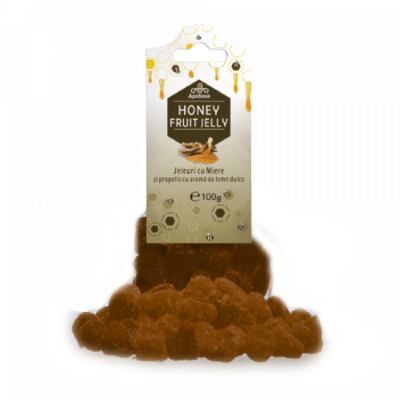 Jeleuri aromate cu propolis si lemn dulce, 100 g, Apidava