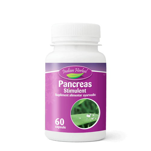 Pancreas stimulent, 60cps, Indian Herbal