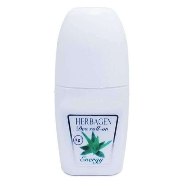 Deodorant roll-on Energy cu aloe vera, 50ml, Herbagen
