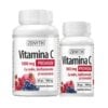 Pachet premium de vitamina C cu rodie, 1000 mg, 60+30 capsule, Zenyth