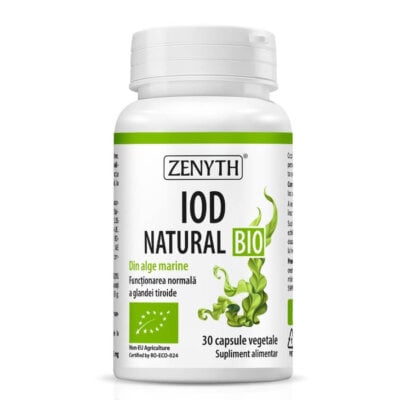 Iod natural, 30 capsule, Zenyth