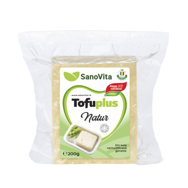 Tofu natur, sterilizat, 200 g, Sanovita