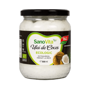 Ulei de cocos extravirgin eco, 500 ml, Sanovita