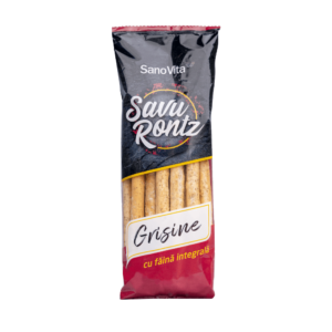 Grisine simple cu făină integrală, 50g, Sanovita