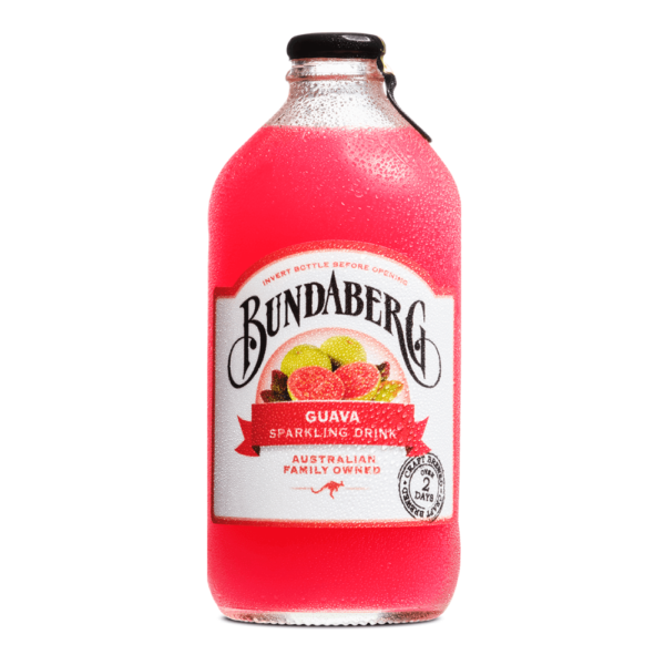 Băutură carbogazoasă de guava, 375 ml, Bundaberg