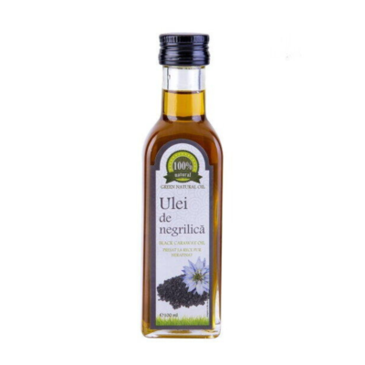 Ulei de Negrilică pur nerafinat presat la rece, 100 ml, Carmita Classic