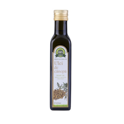 Ulei pur de cânepă, presat la rece, nerafinat, 250 ml, Carmita Classic