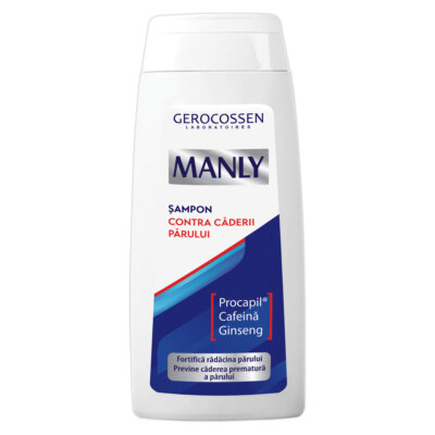 Șampon contra căderii părului Manly, 275ml, Gerocossen
