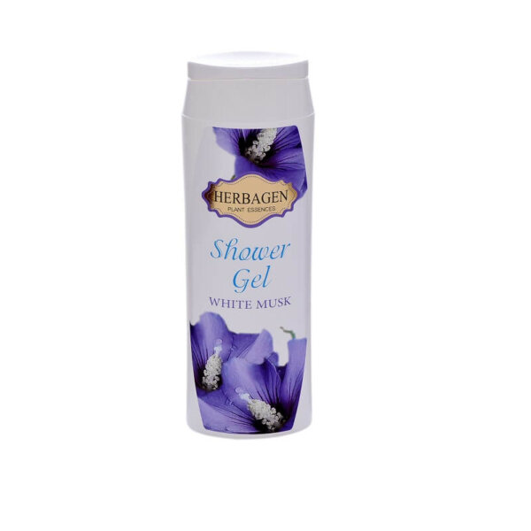 Gel de duș cu mosc alb, 250 ml, Herbagen