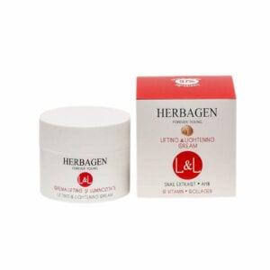 Cremă lifting și luminozitate cu extract de melc, 50 gr, Herbagen