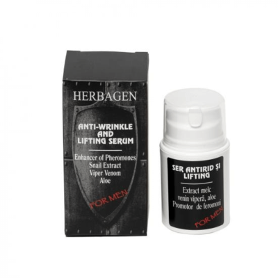 Ser antirid și lifting pentru bărbați, 50 ml, Herbagen
