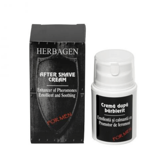 Cremă aftershave emolientă și calmantă, 50 g, Herbagen