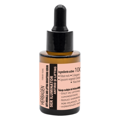Ser iluminator antirid și lifting, 30 ml, Herbagen