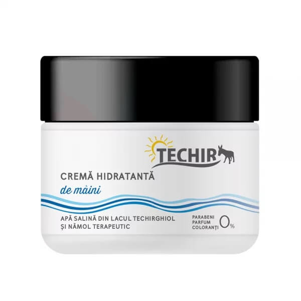 Cremă hidratantă de mâini, 50 g, Techir