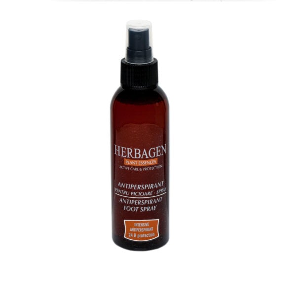 Spray antiperspirant pentru picioare, 150 ml, Herbagen