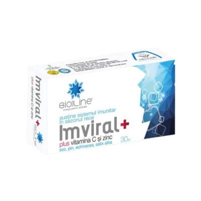 Imviral plus vitamina C și zinc, 30 capsule, BioSunLine