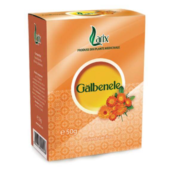 Ceai de gălbenele, 50 g, Larix