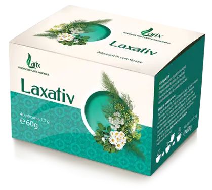 Ceai laxativ, 40dz, Larix