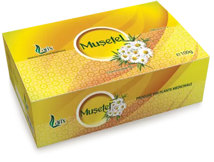 Ceai de mușețel, 100dzX1gr, Larix