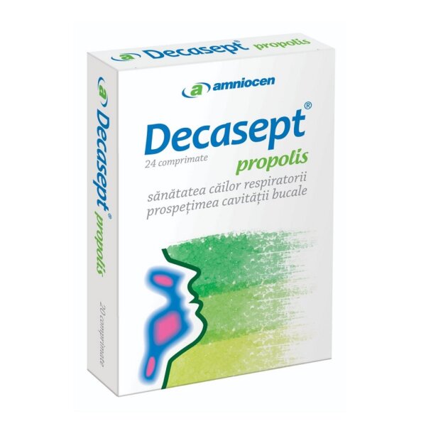 Propolis decasept, 24 tablete, Amniocen