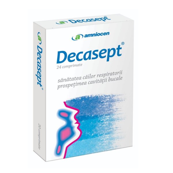 Decasept, 24 tablete, Amniocen