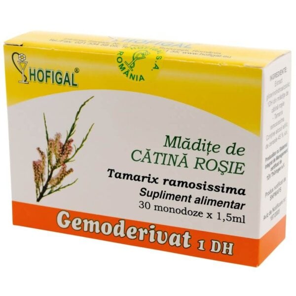 Mlădițe de cătină roșie gemoderivat, 30 monodis, Hofigal