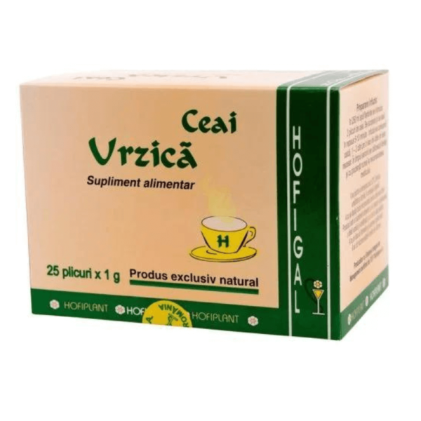 Ceai de urzică, 25 plicuri, Hofigal