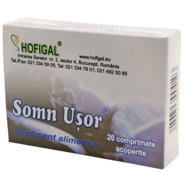 Somn ușor, 20 de tablete, Hofigal