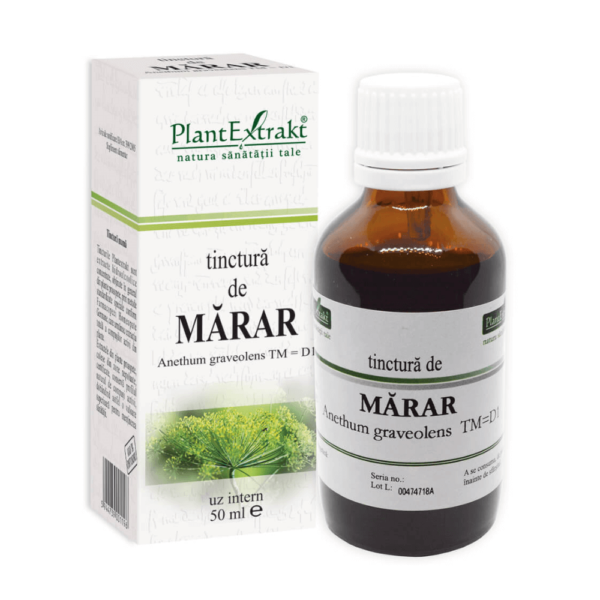 Tinctură de mărar, 50 ml, PlantExtrakt