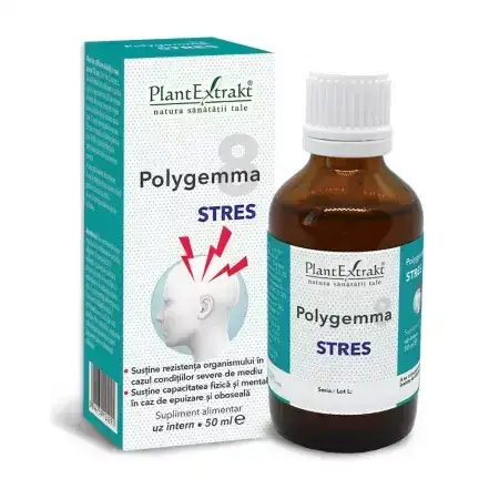 Polygemma 8 stres 50ml, PlantExtrakt