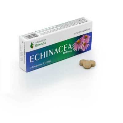 Echinacea, 1000 mg, 30 capsule, Remdia