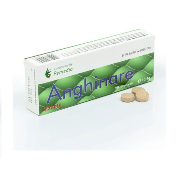 Anghinare 250mg, 20 tablete, Remedia