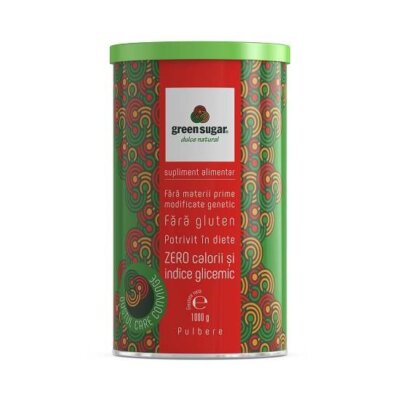 Indulcitor pudra, zahar verde, 1000 gr, Remedia