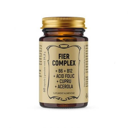 Complex de fier, 60 capsule, Remedia