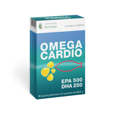 Omega Cardio, 30 de capsule moi, Remedia