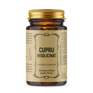 Bisglicinat de cupru chelat, 100 tablete, Remedia