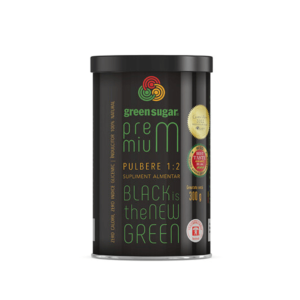 Green Sugar Premium 1:2 pudră, 300 g, Remedia Laboratories