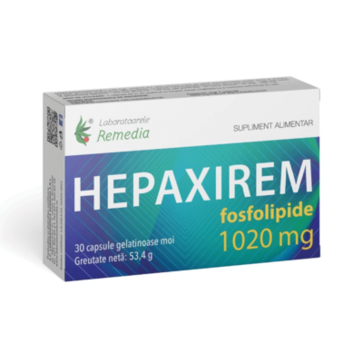 Fosfolipide Hepaxirem, 1020 mg, 30 capsule, Remedia