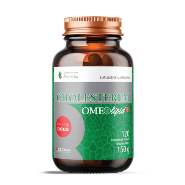 Colesterol Omeolipid, 120 comprimate, Remedia