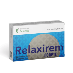 Relaxirem Napte, 30 tablete, Laboratoarele Remedia